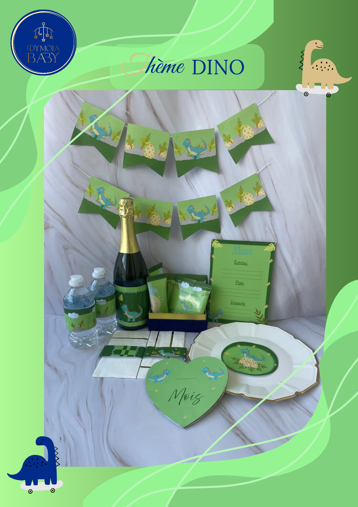 KIT PREMIUM 3 en 1 DINO 🦕